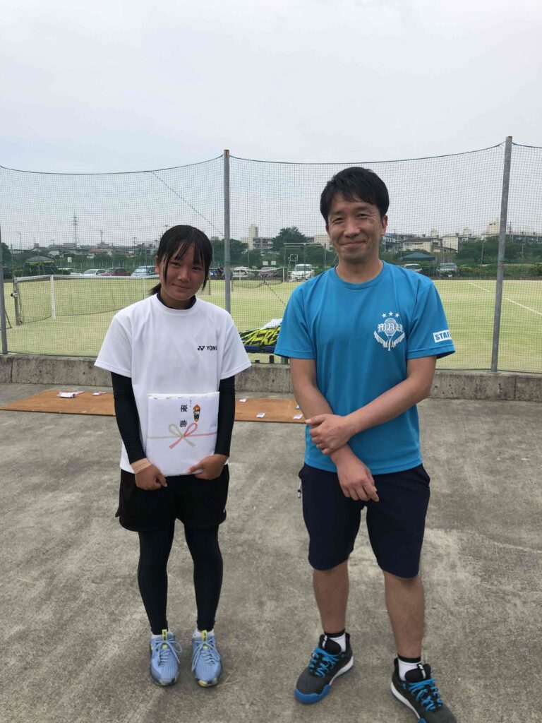 女子Ｃ優勝　森さん